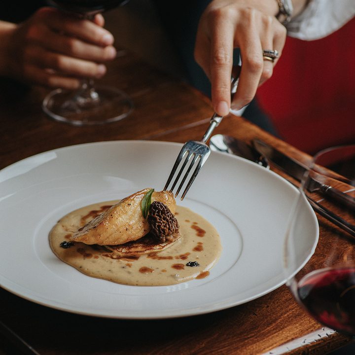 Plato del menú ejecutivo